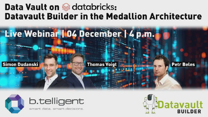 Data Vault a Medallion stack Databricks